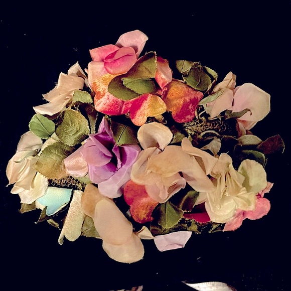 AMY NEW YORK Accessories - VTG 50s/60s Amy’s, New York floral hat